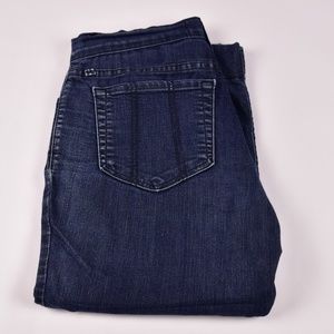NYDJ Womens Jeans Size 4 Stretch Capri Measure 27